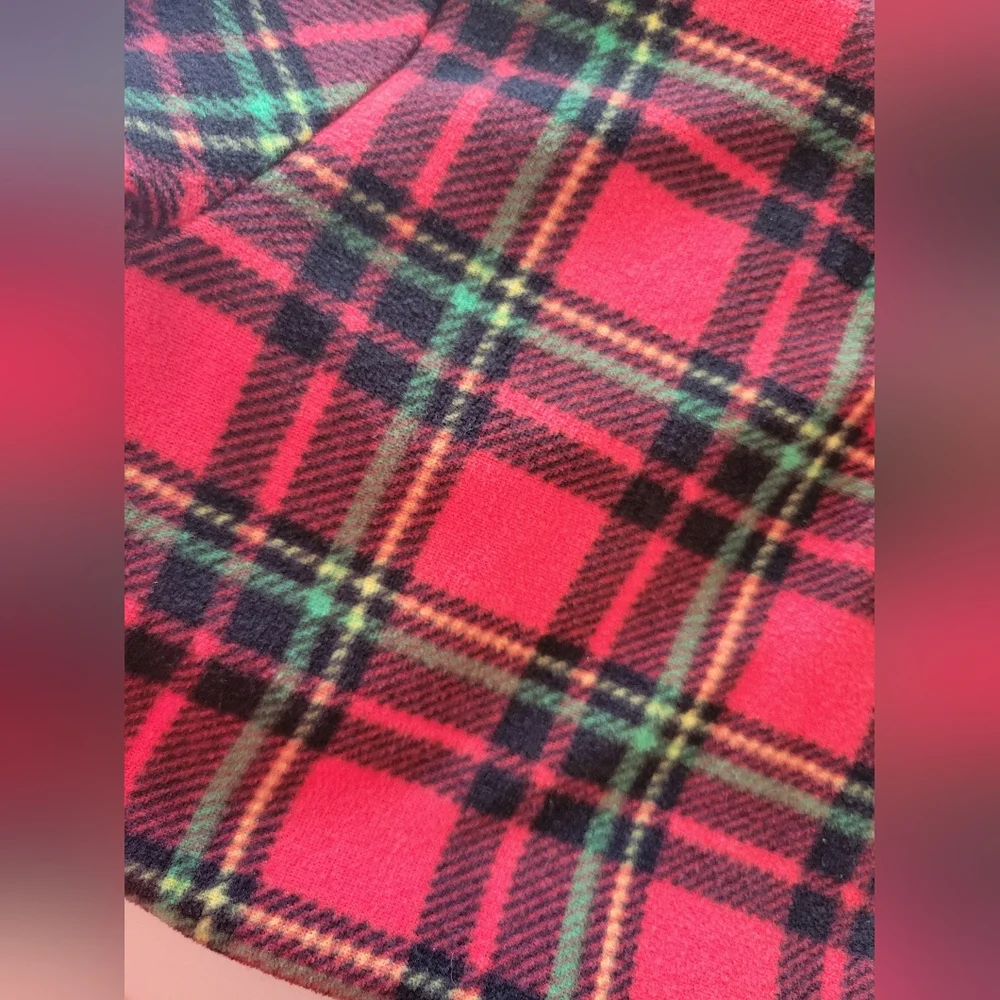 Mad Dog Concepts Girls Red Plaid Nightgown- Pajamas Size 8 (Runs Small)